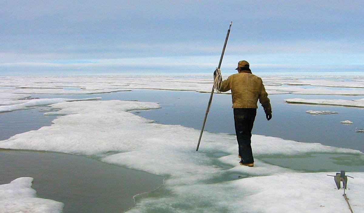 Inupiaq seal hunter
